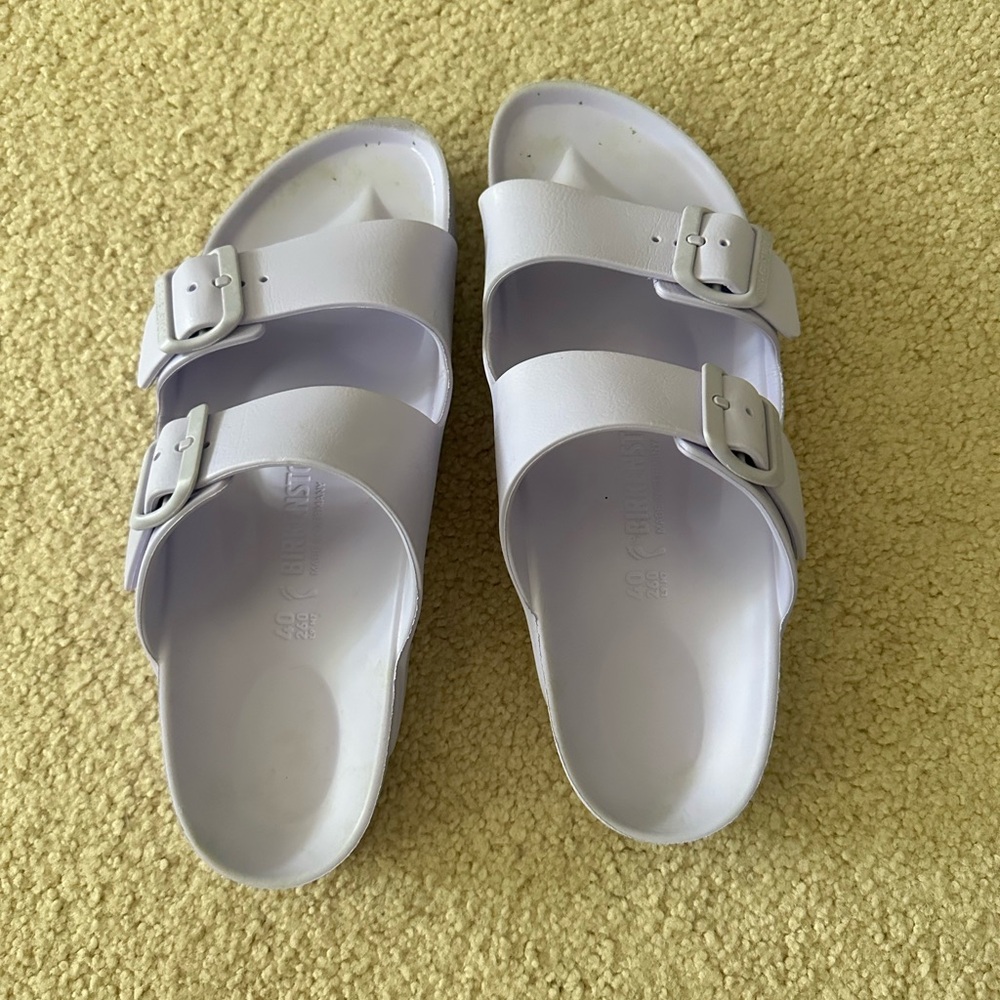Birkenstock Arizona sandal purple